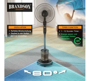 Produktbild Brandson Standventilator mit Wasserkühlung (308329)