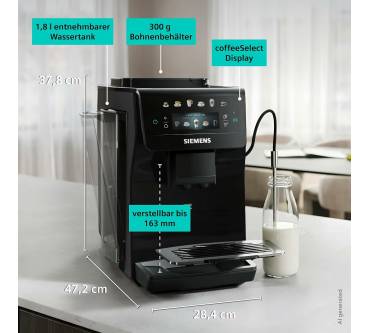 Produktbild Siemens EQ600 iAroma TP601E09