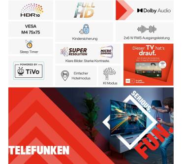 Produktbild Telefunken XF40TP900S