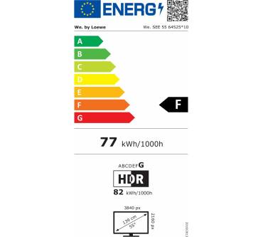 Produktbild We. (by Loewe) SEE 55 oled​ dc