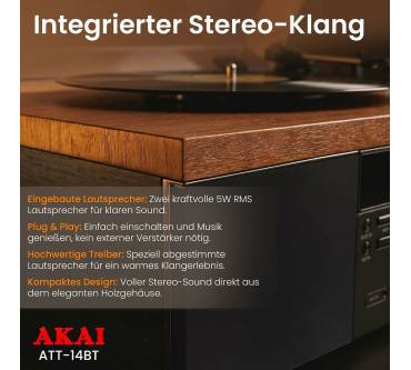 Produktbild Akai ATT-14BT