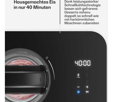 Produktbild Klarstein VeroSteel Eismaschine mit Kompressor