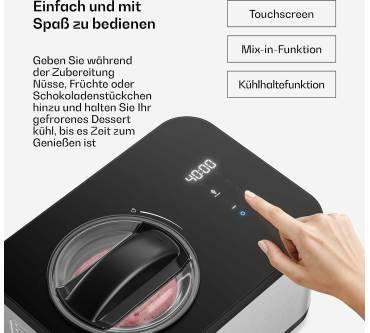 Produktbild Klarstein VeroSteel Eismaschine mit Kompressor