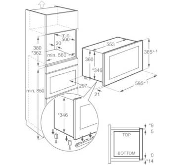 Produktbild AEG Serie 5000 OS5MG20EB