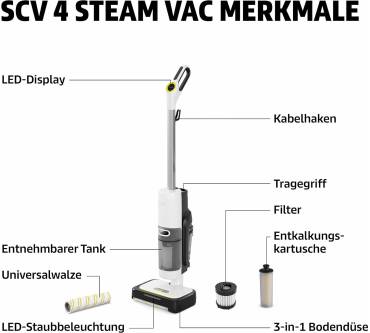 Produktbild Kärcher SCV 4 Steam Vac
