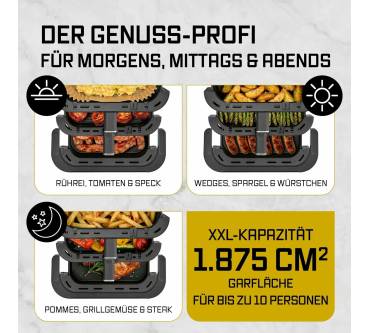 Produktbild Gourmetmaxx FryUp3 mit HighHeat-Ofenschublade