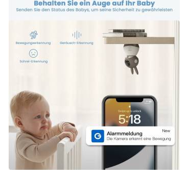 Produktbild ieGeek Baby 1T Babyphone