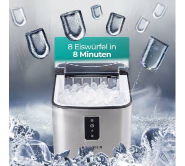 Produktbild Klamer Eiswürfelmaschine 1L