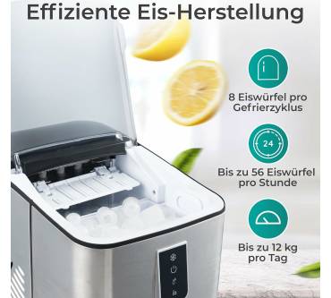 Produktbild Klamer Eiswürfelmaschine 1L