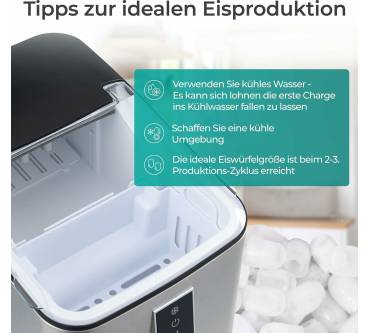 Produktbild Klamer Eiswürfelmaschine 1L