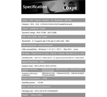 Produktbild Loxjie D60