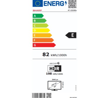 Produktbild Sharp 65HR7365E