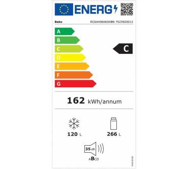 Produktbild Beko RCSA406K60XBN