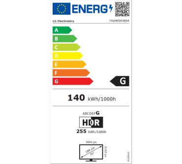 Produktbild LG 75QNED93B6A
