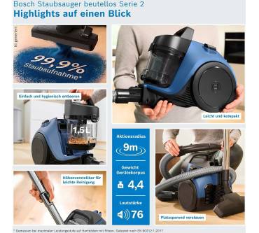 Produktbild Bosch Serie 2 BGS05AM