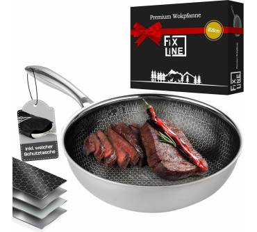 Produktbild Fixline Black Forest Wokpfanne