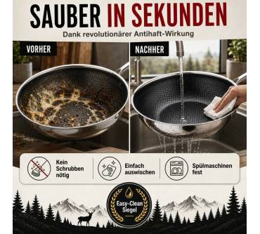 Produktbild Fixline Black Forest Wokpfanne