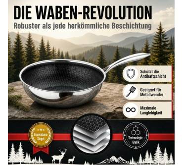 Produktbild Fixline Black Forest Wokpfanne