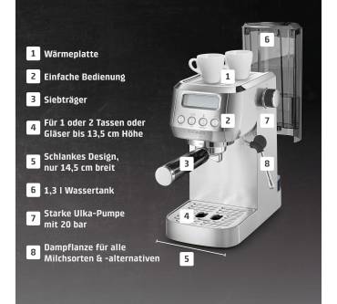 Produktbild Caso Design EspressoGourmet Crema