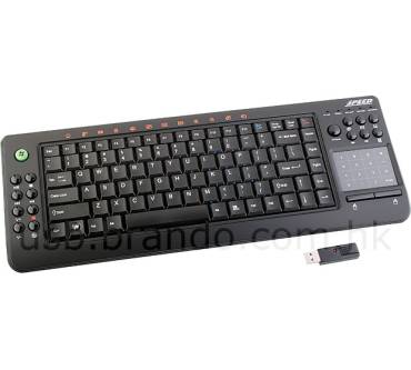 Produktbild Brando Entertainment Slim Tastatur mit TouchPad