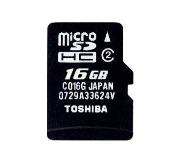 Produktbild Toshiba MicroSDHC 16GB
