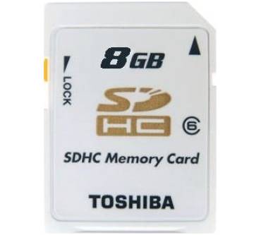 Produktbild Toshiba High Speed Professional SDHC 8GB