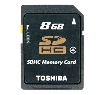 Produktbild Toshiba High-Speed SDHC Class 4