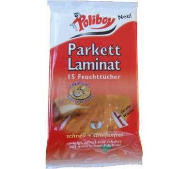 Produktbild Poliboy Parkett & Laminat Feuchttücher