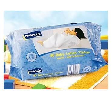 Produktbild Aldi Süd / Mamia Baby-Lotion-Tücher Sensitiv