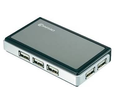 Produktbild Conrad Electronic 6 Port USB 2.0 Hub mit Ladekabel