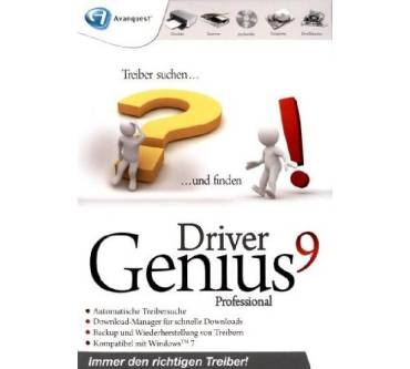 Produktbild Avanquest Driver Genius 9 Professional