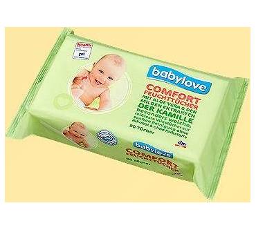 Produktbild dm / Babylove Comfort Feuchttücher