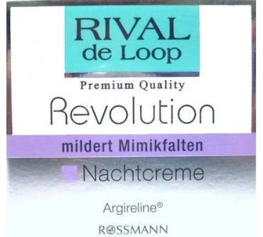Produktbild Rossmann / Rival de Loop Revolution Nachtcreme