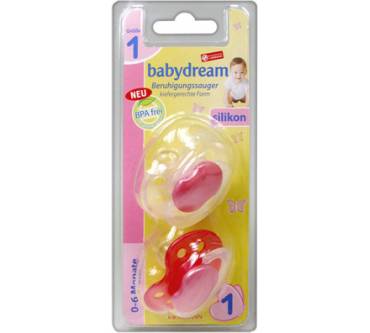 Produktbild Rossmann / Babydream Beruhigungssauger mit Ring, Silikon Größe 1