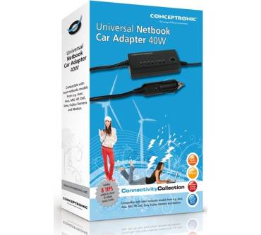 Produktbild Conceptronic Universal Netbook Car Adapter (CNAPT40CAR)