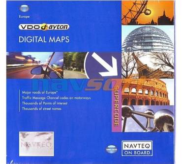 Produktbild Navteq Navigationspaket Europa Version 2009/2010