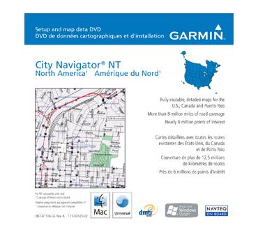 Produktbild Garmin City Navigator NT Nordamerika