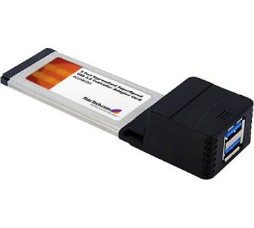 Produktbild StarTech 2 Port ExpressCard SuperSpeed USB 3.0 Card Adapter (ECUSB3S2)