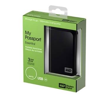 Produktbild Western Digital My Passport Essential WDBAAA6400ABK (640 GB)