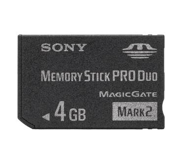 Produktbild Sony Memory Stick Pro Duo Mark 2 (4 GB)