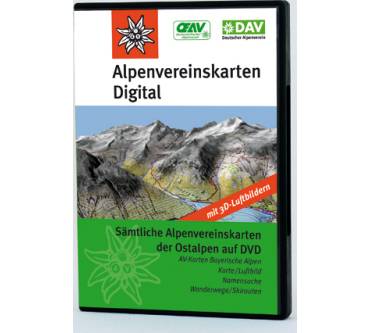 Produktbild Alpenverein Digital Ostalpen Version 3 (2009)