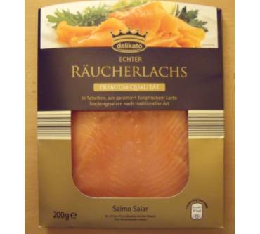 Produktbild Aldi Nord / Delikato Echter Räucherlachs Premiumqualität