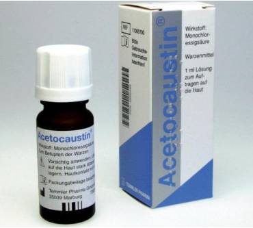Acetocaustin Lösung Produktbild