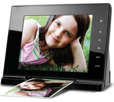 Produktbild Hammacher Schlemmer Digitaler Bilderrahmen mit Scanner