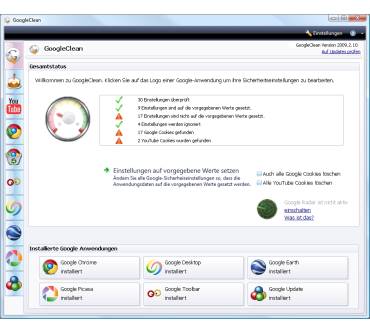 Produktbild Abelssoft GoogleClean 3.7