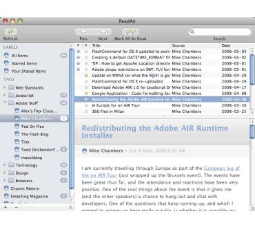 Produktbild Adam J. McGrath ReadAir 0.3