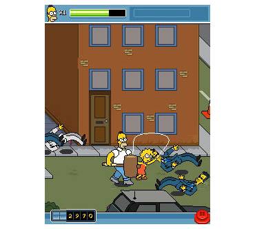 Produktbild Die Simpsons Arcade (für Handy)