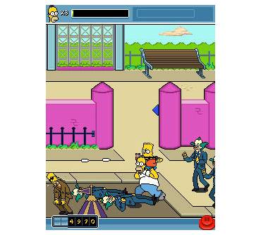Produktbild Die Simpsons Arcade (für Handy)