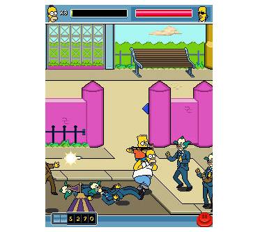 Produktbild Die Simpsons Arcade (für Handy)