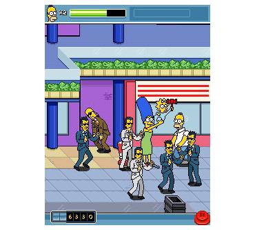 Produktbild Die Simpsons Arcade (für Handy)